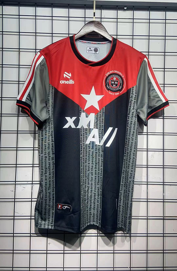 AAA Quality Bohemian 26/27 Third Red/Black Soccer Jersey